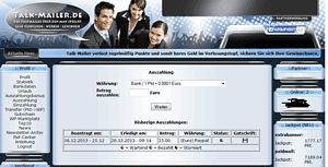 Talk-Mailer.de zahlt aus