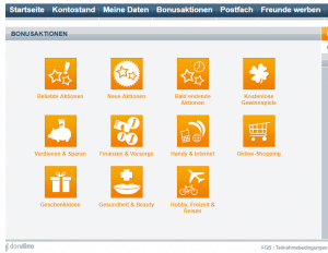 Bonusaktionen